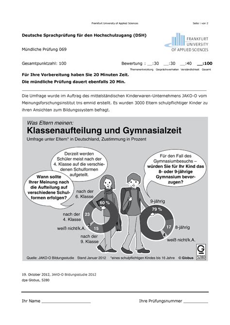 Mp069 Klassenaufteilung Grafik Frankfurt University Of Applied Sciences Seite 1 Von 2 Ihr