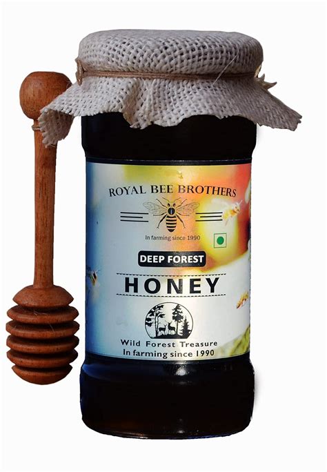 Royal Bee Brothers Deep Forest Honey Thick And Black Nmr Tested Honey Produce Of Wild