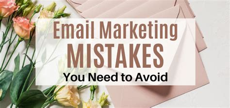7 Email Marketing Mistakes You Must Avoid How To Make Money Blogging