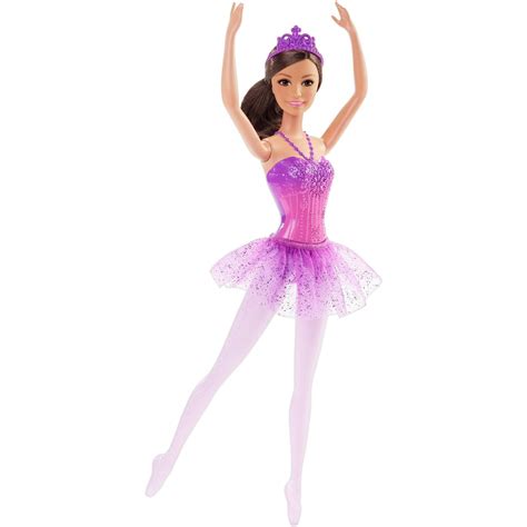 Barbie Ballerina Doll With Removable Purple Tutu Tiara