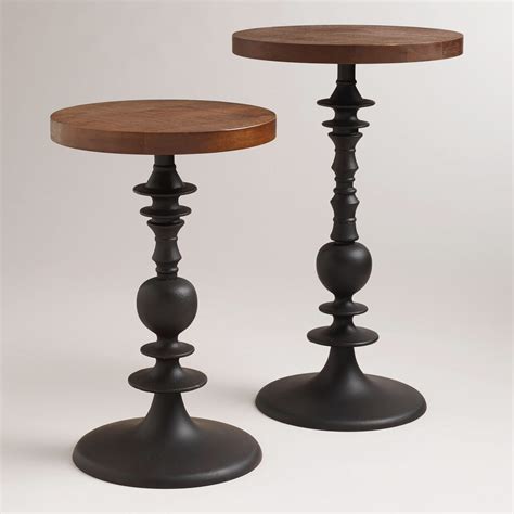 World Market Zane Pedestal Tables Furniture Projects Table Furniture