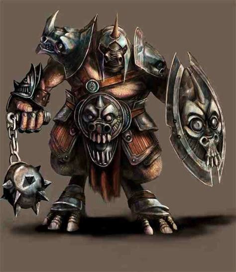 Rhino Warrior~ Dungeons And Dragons Characters Fantasy Character