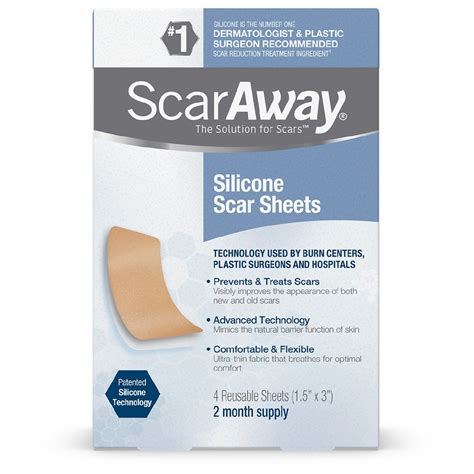 Silicone Scar Treatment Sheets Sheet