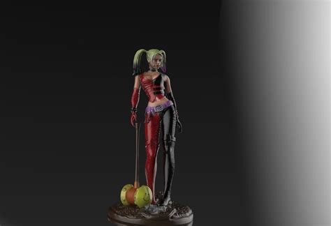 Harleyquinn 3d Print Model Harley Quinn Cgtrader