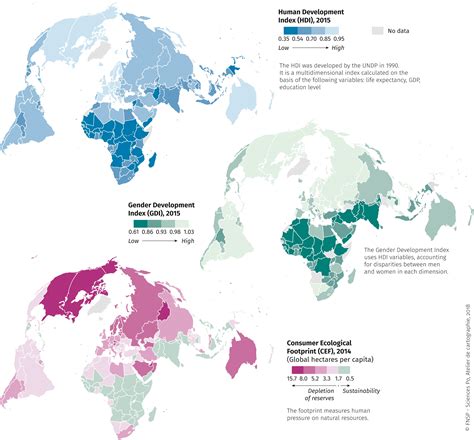 Human Development Index Map Vlrengbr