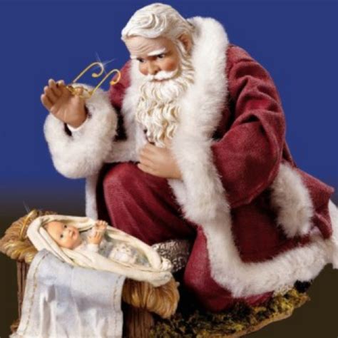 Christmas Clipart Santa And Jesus 20 Free Cliparts Download Images On