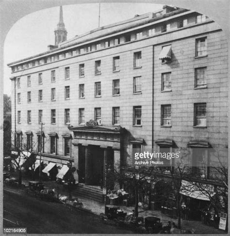 The Astor House Hotel On Broadway In Manhattan Circa 1880 News Photo