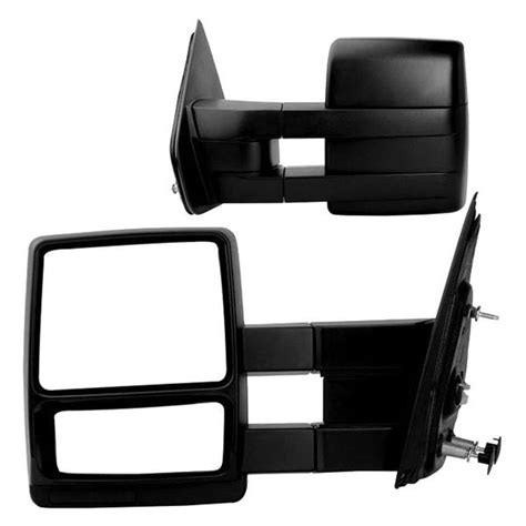 K Source® 61187 88f Driver And Passenger Side Manual Towing Mirrors