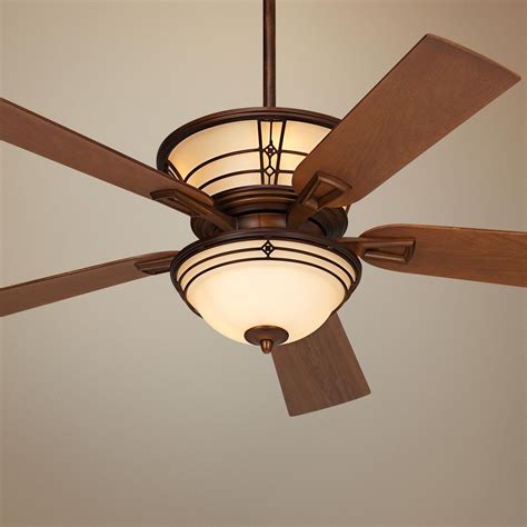 52" Fairmont Aged Bronze Ceiling Fan - #M2474 | Lamps Plus | Ceiling