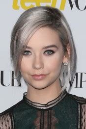 Amanda Steele Straight Silver Dark Roots Hairstyle Steal Her Style