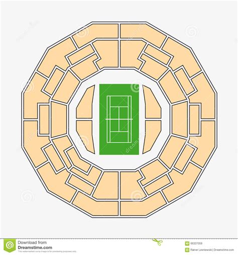 We sell the finest wimbledon debenture seats, offering superb views of the tennis and access to the exclusive vip debenture lounge. Wimbledon 2. Centre Court Plan Stock Illustration ...