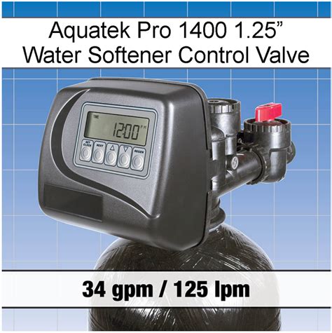 Pro 1400 Valve For Water Softener Or Whole House Chemical Filter