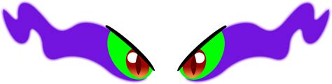 The Gallery For Evil Eyes Png King Sombra Eyes Vector Mlp Nightmare