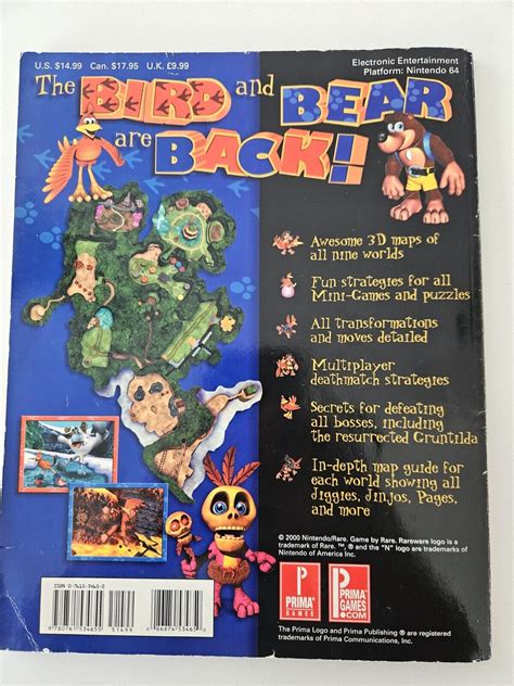 Banjo Tooie N64 Prima Game Guide Ebay