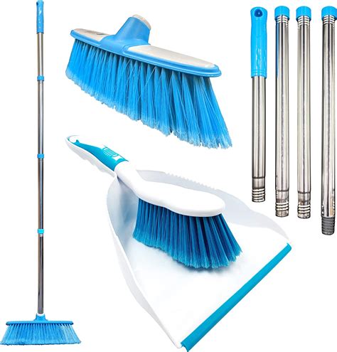 Sweeping Broom Indoor With Matching Dustpan And Brush Sets Household