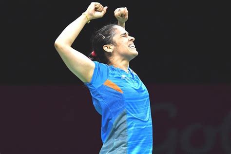 cwg 2018 saina nehwal wins women s singles title