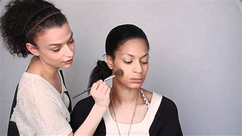 Follow the basic 3 contouring outline: Highlight and Contour for a Long Face Shape - YouTube