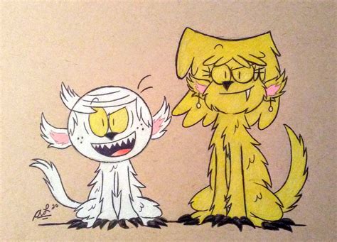 Comm Tlh Werewolf Lincoln And Lori By Cartoonist99 On Deviantart