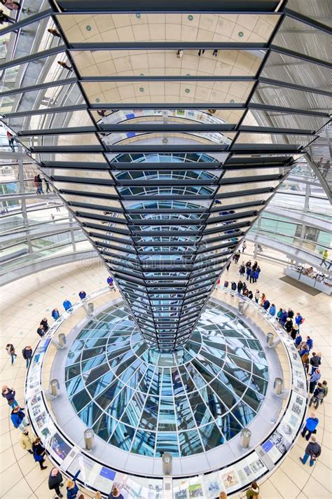 The Glass Dome At The Reichstag Building In Berlin Germany Editorial Photo Image Of