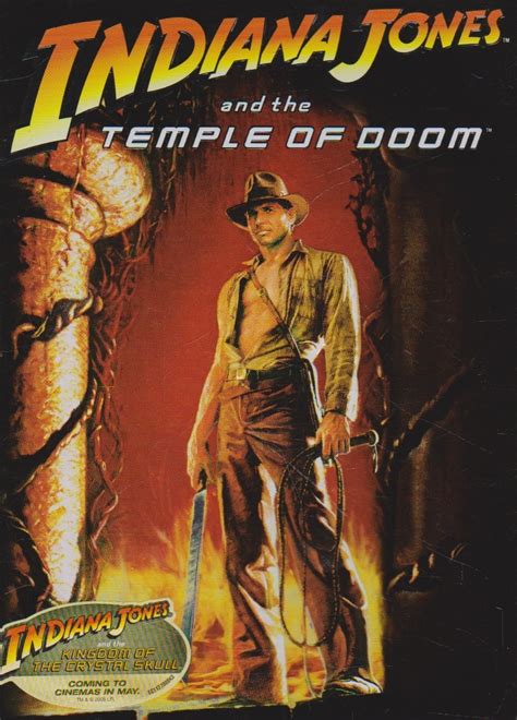 That makes it by far the worse out of the four indiana jones films. Indiana Jones and the temple of doom (DVD)