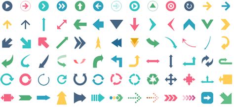 100 Infographic Arrow Elements For Better Infographic Design Edraw