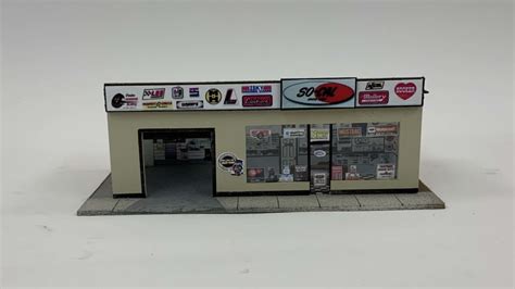 Auto Dealership Dioramas At Indy Road Art 2021 As E217 Mecum Auctions