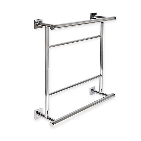 A wide variety of bath and pool towels options are available to you, such as drain location, function, and design style. Gatco® Elevate Hotel Towel Centre Rack | Bed Bath & Beyond