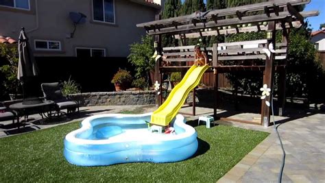 Best 25 above ground pool slide ideas on pinterest diy. Slides For Above Ground Swimming Pools | Pool Design Ideas