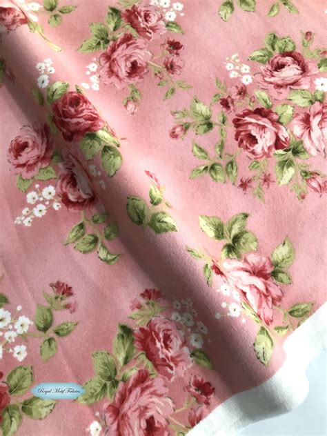 Flannel Maywood Studio Welcome Home Rose Floral Flannel With