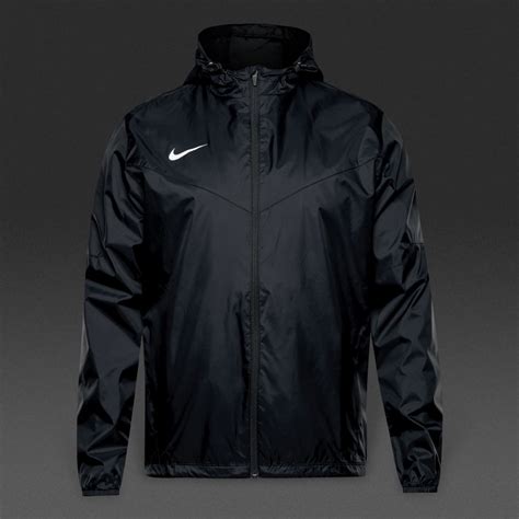 Nike Team Sideline Rain Jacket Mens Football Teamwear Blackwhite