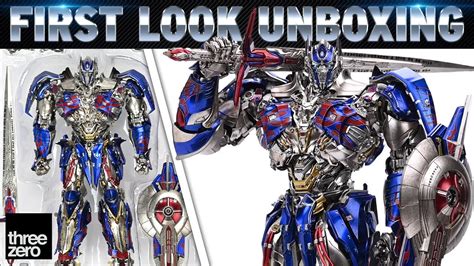 Threezero Optimus Prime Dlx Transformers The Last Knight Figure