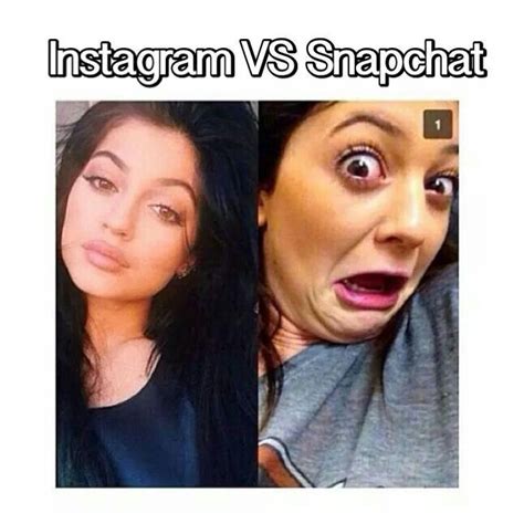 pin by 👑chelley chelle on self expression instagram vs snapchat teenager posts funny funny