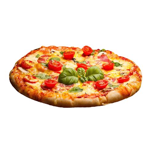 Pizza Margherita Fast Food Garlic Bread Pizza Slice Png Download