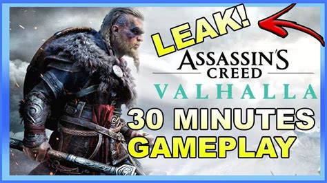 Assassin S Creed Valhalla Leaked Gameplay 30 Minutes Of Assassin S