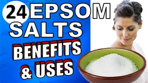24 Mind Blowing Epsom Salt Health Benefits And Home Uses To Use Today Youtube