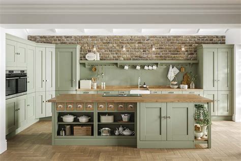 Laura Ashley Kitchen Collection By Symphony HR Whitby Atlantic Green Main Shot 1 1024x683 