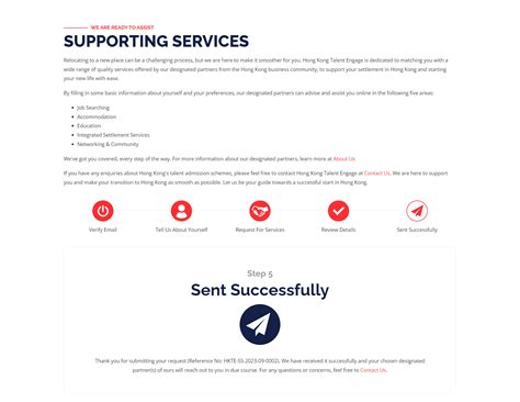 Supporting Services | HK Talent Engage