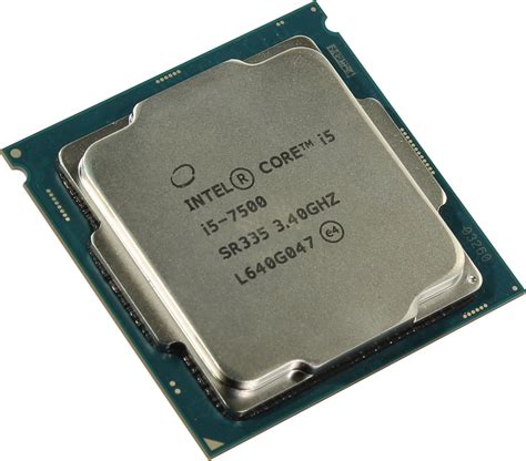 Процессор Intel Core I5 7500 34ghz 38ghz 6mb 44 Core Kaby Lake