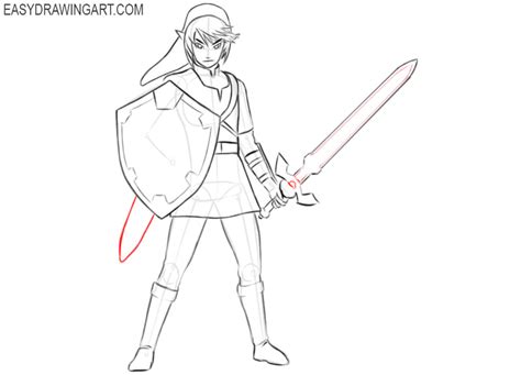 How To Draw Link From Zelda Viviana Keeling