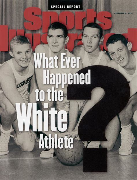 What Ever Happened To The White Athlete Sports Illustrated Cover