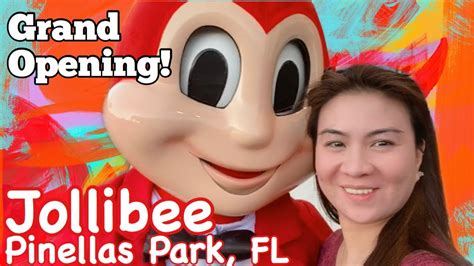 Jollibee Grand Opening Day Tampa Florida Winn Dejesus 💚 Youtube