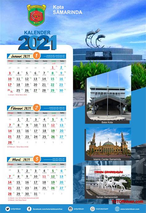 Desain Kalender Dinding 2021 Dengan Coreldraw Free Cdr