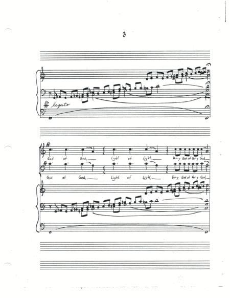 Credo In Unum Deum By Wayland Rogers 1941 Digital Sheet Music For