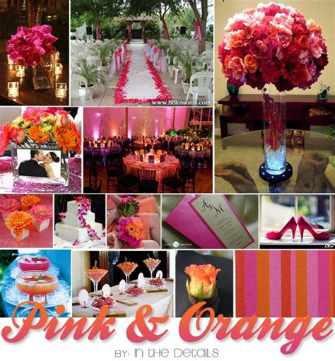 Images Of Wedding Reception Tables Mocha And Orange Inspiration Boards