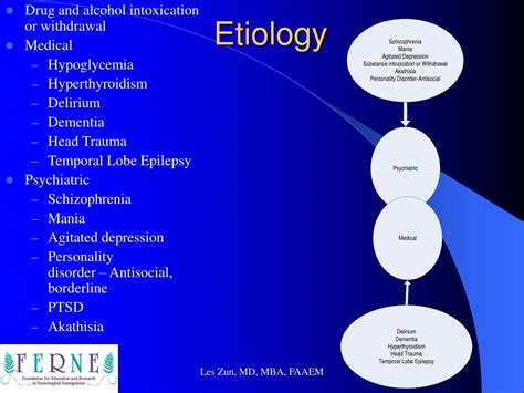 Ppt Agitated Patients Clinical Overview And Problem Definition