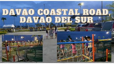 Coastal Road Playground Davao Youtube