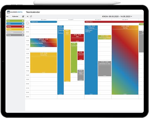 Online Kalender Für Personen Und Gruppen Kalenderdigital