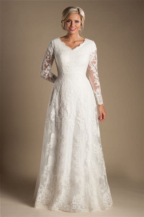 Https://wstravely.com/wedding/long Sleeve Ivory Wedding Dress