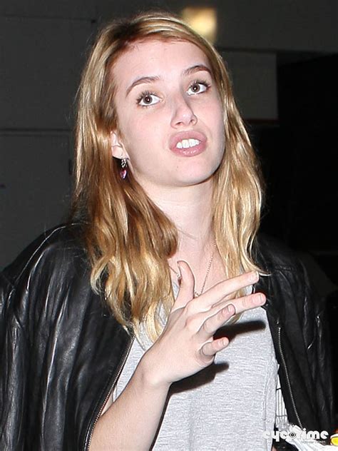 Emma Roberts Grabs A Burger At In And Out In Hollywood July 27 Emma