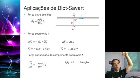 Aula 32 Aplicações De Biot Savart Youtube
